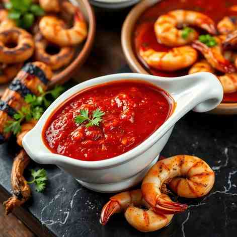 Classic Creole Spicy Tomato Sauce - Easy Recipe for Seafood & Meats